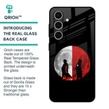 Anime Red Moon Glass Case for Samsung Galaxy S24 FE 5G