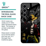 Dark Luffy Glass Case for Samsung Galaxy S24 FE 5G