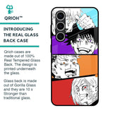 Anime Sketch Glass Case for Samsung Galaxy S24 FE 5G