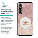 Boss Lady Glass Case for Samsung Galaxy S24 FE 5G