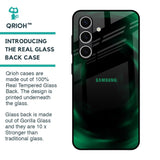 Green Well Glass Case for Samsung Galaxy S24 FE 5G