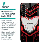 Quantum Suit Glass Case For Samsung Galaxy S24 FE 5G