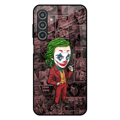 Joker Cartoon Samsung Galaxy M35 5G Glass Back Cover Online