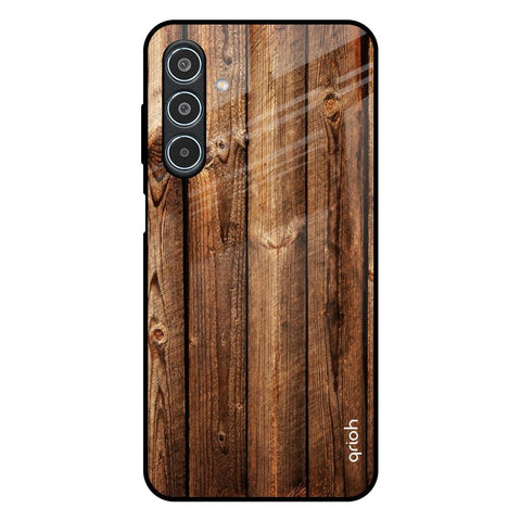 Timber Printed Samsung Galaxy M35 5G Glass Back Cover Online