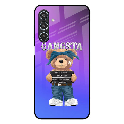 Gangsta Bear Samsung Galaxy M35 5G Glass Back Cover Online