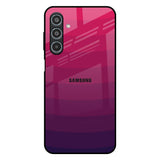 Wavy Pink Pattern Samsung Galaxy M35 5G Glass Back Cover Online