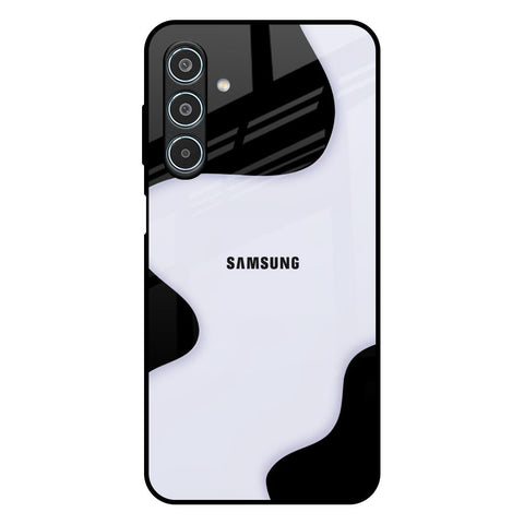 Wheat Cream Wavy Samsung Galaxy M35 5G Glass Back Cover Online