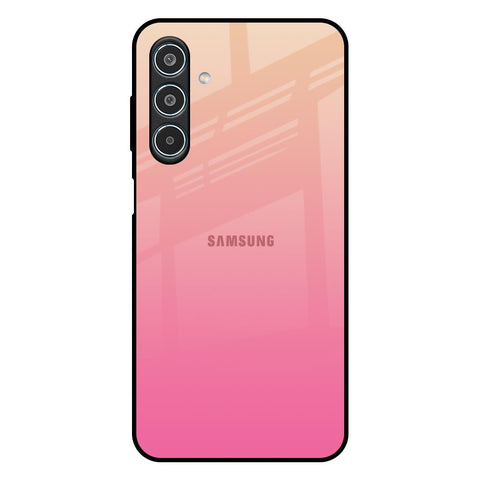 Pastel Pink Gradient Samsung Galaxy M35 5G Glass Back Cover Online