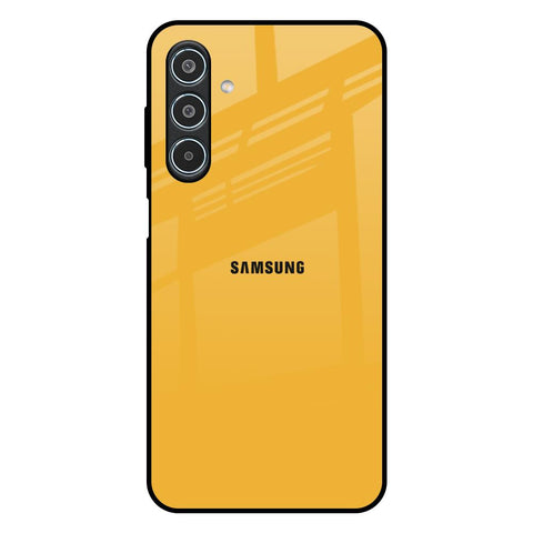 Fluorescent Yellow Samsung Galaxy M35 5G Glass Back Cover Online