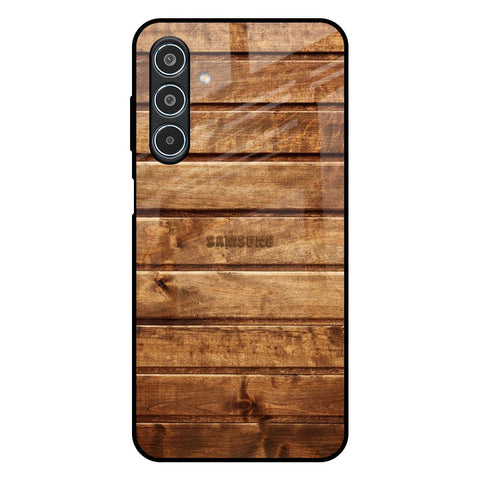 Wooden Planks Samsung Galaxy M35 5G Glass Back Cover Online