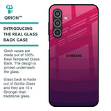 Wavy Pink Pattern Glass Case for Samsung Galaxy M35 5G