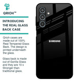 Jet Black Glass Case for Samsung Galaxy M35 5G