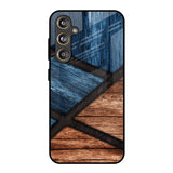 Wooden Tiles Samsung Galaxy F55 5G Glass Back Cover Online