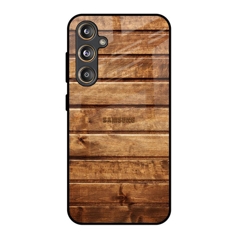 Wooden Planks Samsung Galaxy F55 5G Glass Back Cover Online