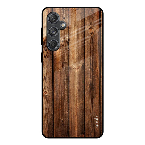 Timber Printed Samsung Galaxy M55 5G Glass Back Cover Online