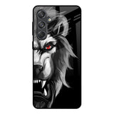 Wild Lion Samsung Galaxy M55 5G Glass Back Cover Online