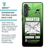 Zoro Wanted Glass Case for Samsung Galaxy M55 5G