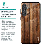 Timber Printed Glass Case for Samsung Galaxy M55 5G