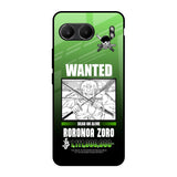 Zoro Wanted OnePlus Nord 4 5G Glass Back Cover Online