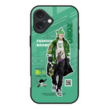 Zoro Bape iPhone 16 Glass Back Cover Online