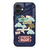 Tour The World iPhone 16 Glass Back Cover Online