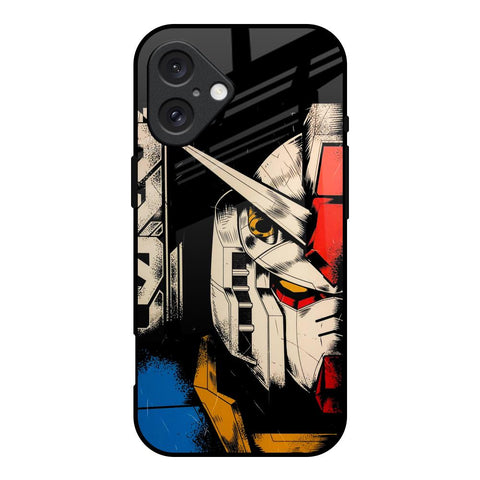 Transformer Art iPhone 16 Glass Back Cover Online