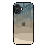 Abstract Mountain Pattern iPhone 16 Glass Back Cover Online