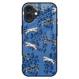 Blue Cheetah iPhone 16 Plus Glass Back Cover Online