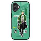 Zoro Bape iPhone 16 Plus Glass Back Cover Online