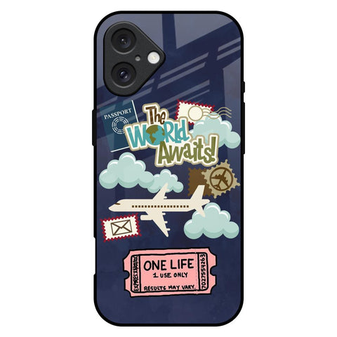 Tour The World iPhone 16 Plus Glass Back Cover Online