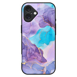 Alcohol ink Marble iPhone 16 Plus Glass Back Cover Online