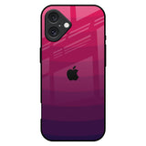 Wavy Pink Pattern iPhone 16 Plus Glass Back Cover Online