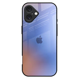 Blue Aura iPhone 16 Plus Glass Back Cover Online