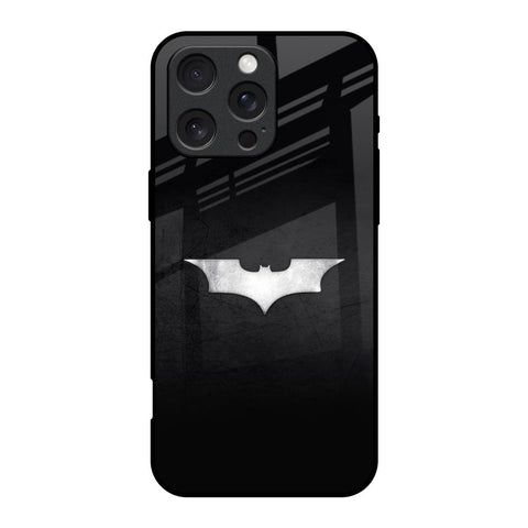 Super Hero Logo iPhone 16 Pro Glass Back Cover Online