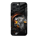 Aggressive Lion iPhone 16 Pro Glass Back Cover Online