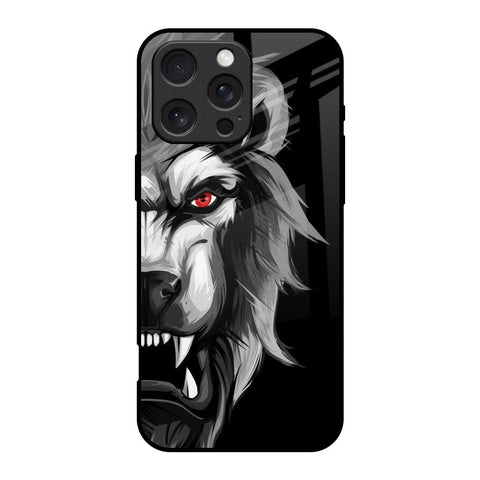 Wild Lion iPhone 16 Pro Glass Back Cover Online