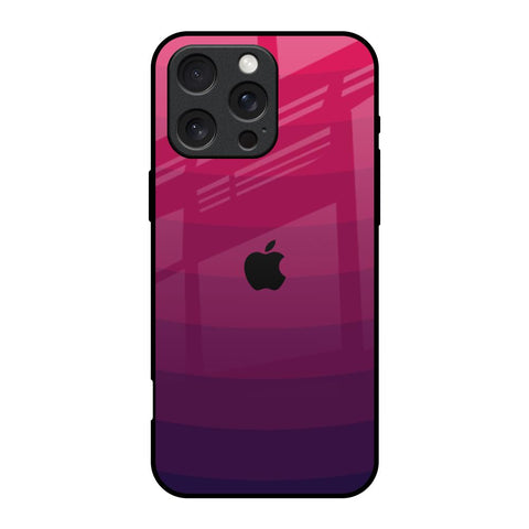 Wavy Pink Pattern iPhone 16 Pro Glass Back Cover Online