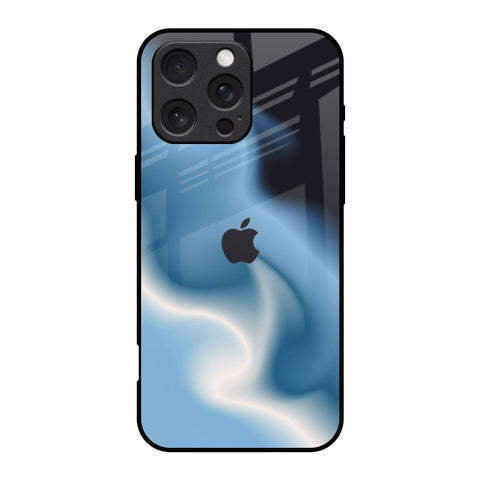 Blue Waves iPhone 16 Pro Glass Back Cover Online