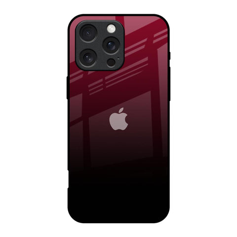 Wine Red iPhone 16 Pro Glass Back Cover Online