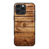 Wooden Planks iPhone 16 Pro Glass Back Cover Online