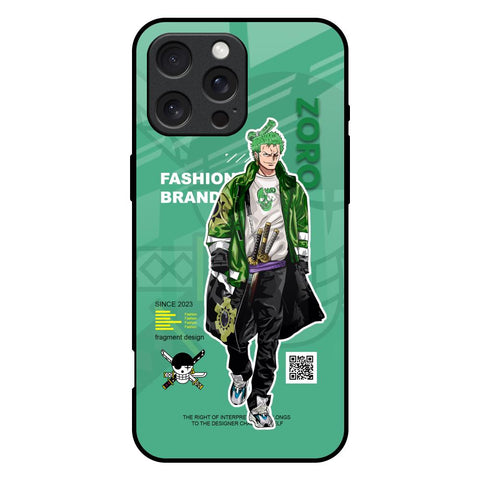 Zoro Bape iPhone 16 Pro Max Glass Back Cover Online