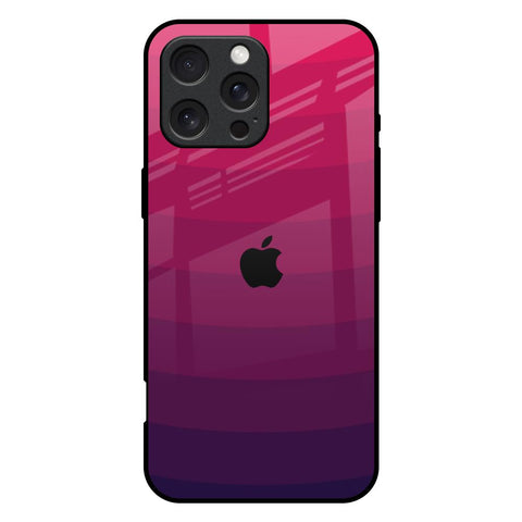 Wavy Pink Pattern iPhone 16 Pro Max Glass Back Cover Online