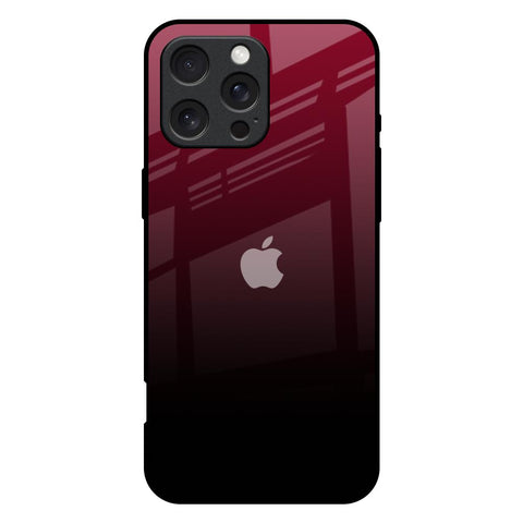 Wine Red iPhone 16 Pro Max Glass Back Cover Online