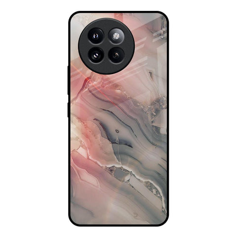 Pink And Grey Marble Mi 14 CIVI Glass Back Cover Online