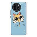 Adorable Cute Kitty Mi 14 CIVI Glass Back Cover Online