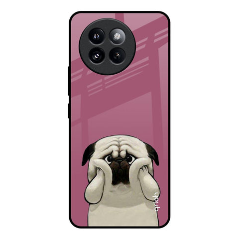 Funny Pug Face Mi 14 CIVI Glass Back Cover Online