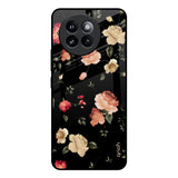 Black Spring Floral Mi 14 CIVI Glass Back Cover Online