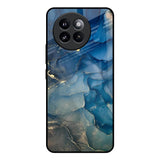 Blue Cool Marble Mi 14 CIVI Glass Back Cover Online