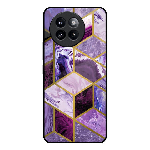 Purple Rhombus Marble Mi 14 CIVI Glass Back Cover Online