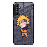 Orange Chubby Samsung Galaxy A16 5G Glass Back Cover Online